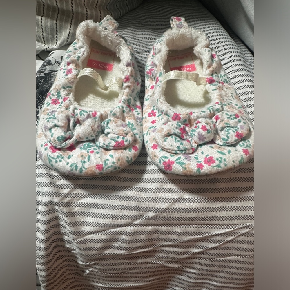 Carter’s Floral Baby Ballet Flats - Picture 3 of 6